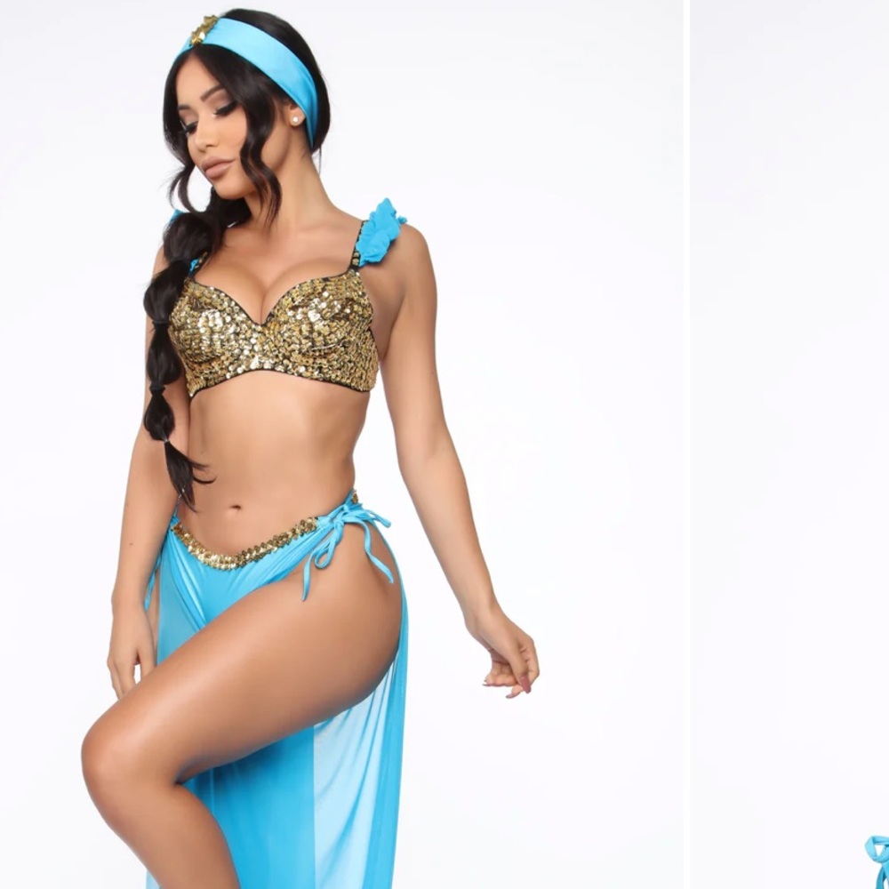 Whole New World Princess 3 Piece Costume